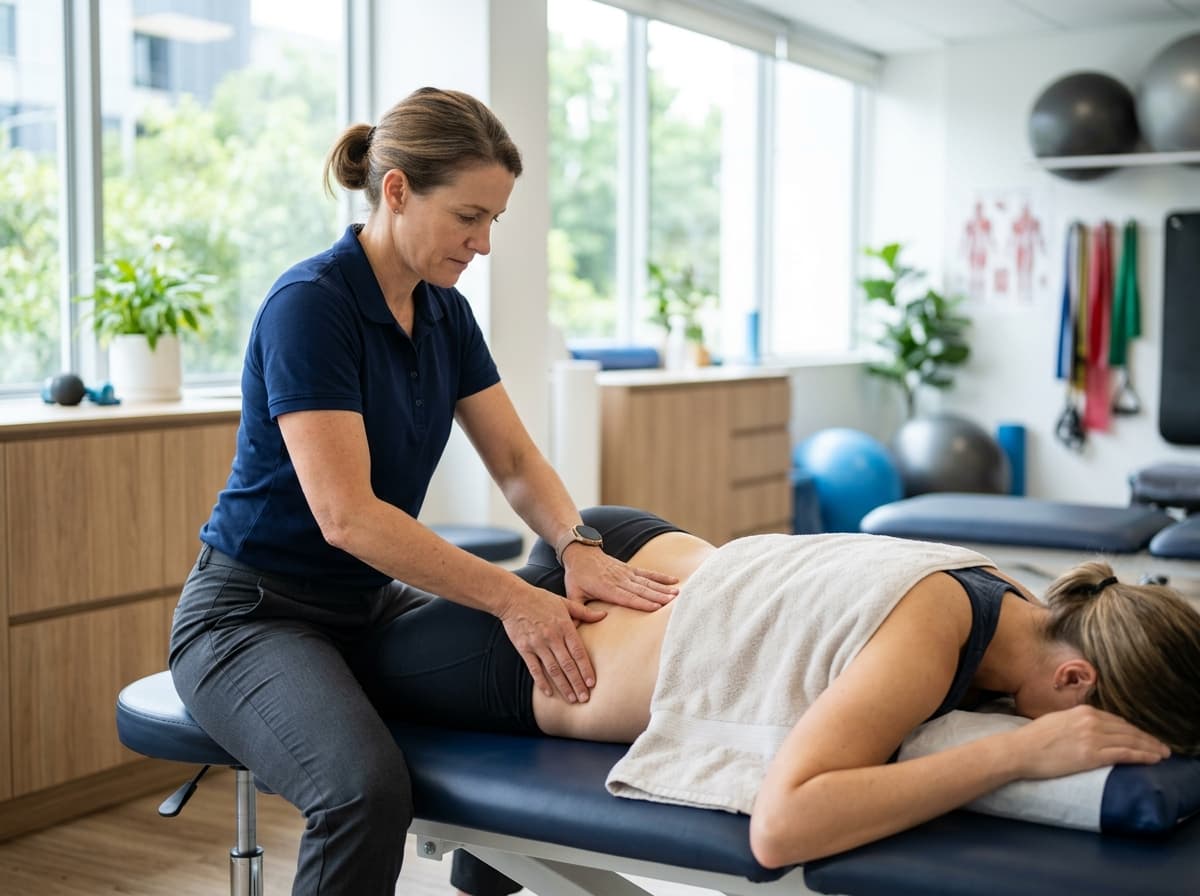 Lower back pain physiotherapy treatment at PhysioZen