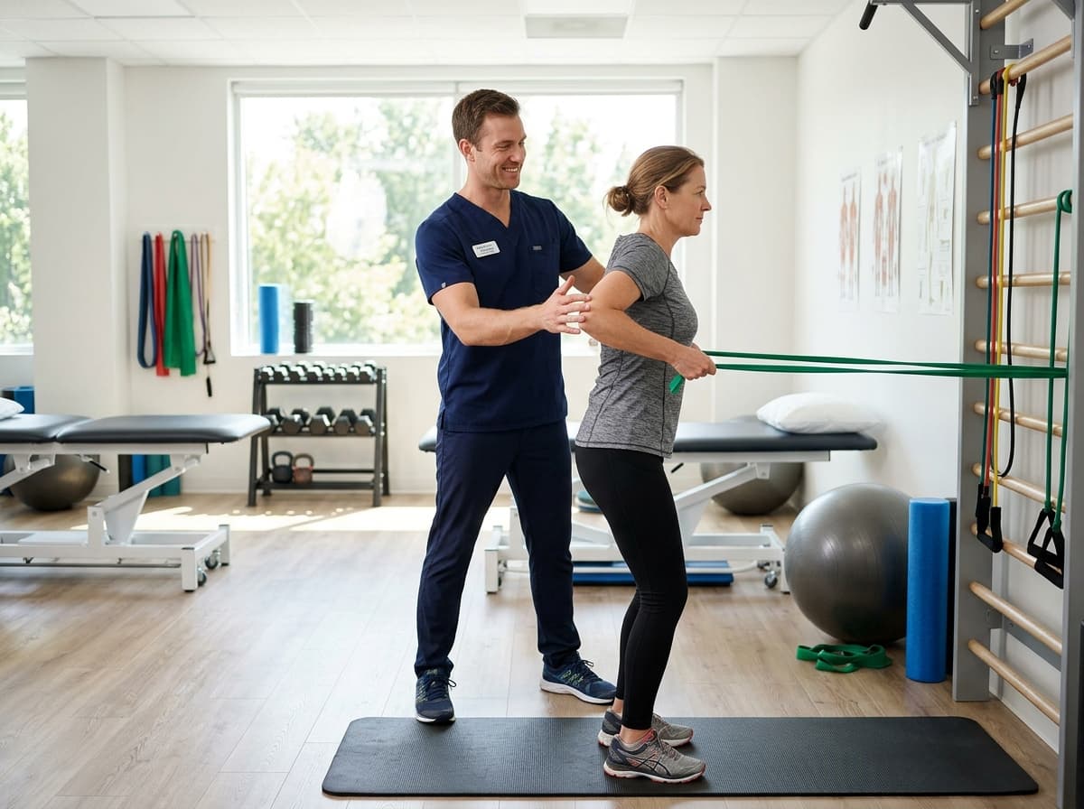 Functional rehabilitation therapy session at PhysioZen
